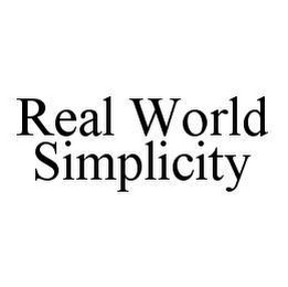 REAL WORLD SIMPLICITY