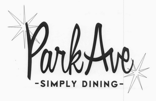 PARK AVE - SIMPLY DINING -