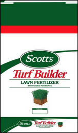 SCOTTS TURF BUILDER LAWN FERTILIZER WITH ADDED NUTRIENTS