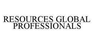 RESOURCES GLOBAL PROFESSIONALS