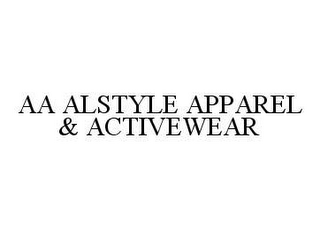 AA ALSTYLE APPAREL & ACTIVEWEAR