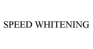 SPEED WHITENING