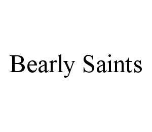 BEARLY SAINTS