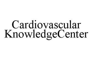 CARDIOVASCULAR KNOWLEDGECENTER