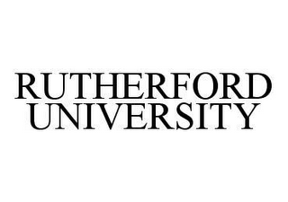 RUTHERFORD UNIVERSITY