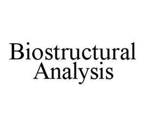 BIOSTRUCTURAL ANALYSIS