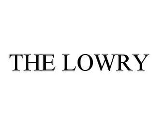 THE LOWRY