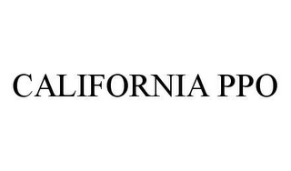 CALIFORNIA PPO