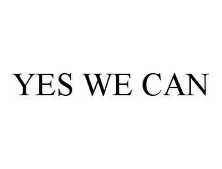 YES WE CAN