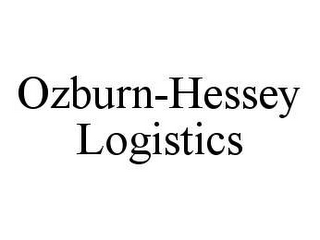 OZBURN-HESSEY LOGISTICS