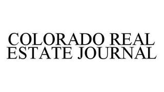 COLORADO REAL ESTATE JOURNAL