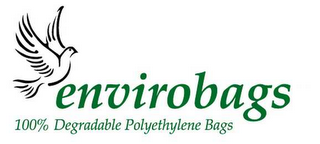 ENVIROBAGS, 100% DEGRADABLE, POLYETHYLENE BAGS