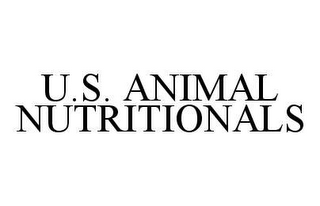 U.S. ANIMAL NUTRITIONALS