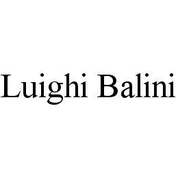 LUIGHI BALINI