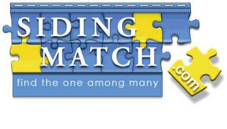 SIDINGMATCH.COM FIND THE ONE AMONG MANY