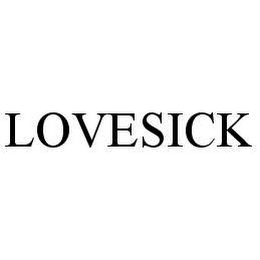 LOVESICK