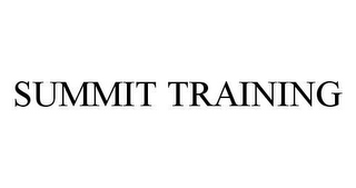 SUMMIT TRAINING