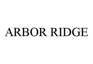 ARBOR RIDGE