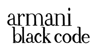 ARMANI BLACK CODE