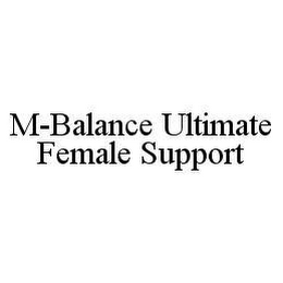 M-BALANCE ULTIMATE FEMALE SUPPORT