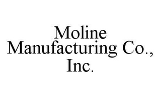 MOLINE MANUFACTURING CO., INC.