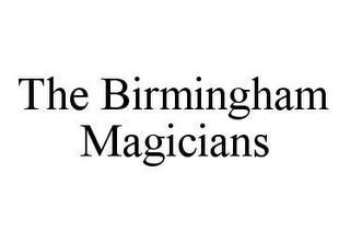 THE BIRMINGHAM MAGICIANS