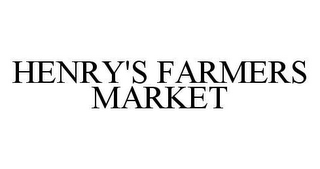 HENRY'S FARMERS MARKET