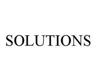 SOLUTIONS