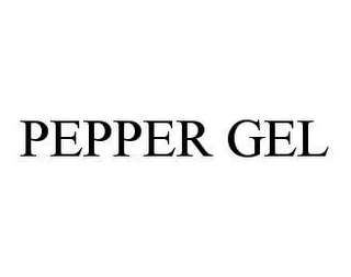 PEPPER GEL