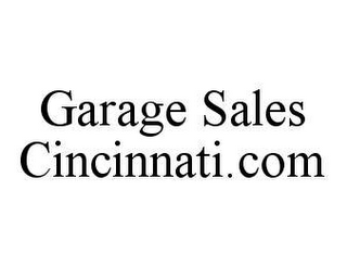 GARAGE SALES CINCINNATI.COM