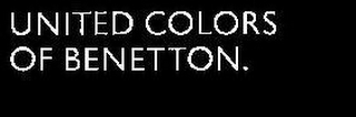 UNITED COLORS OF BENETTON.