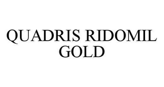 QUADRIS RIDOMIL GOLD