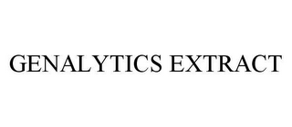 GENALYTICS EXTRACT