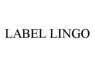 LABEL LINGO