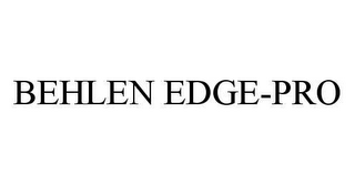 BEHLEN EDGE-PRO