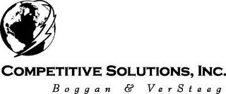 COMPETITIVE SOLUTIONS, INC. BOGGAN & VERSTEEG