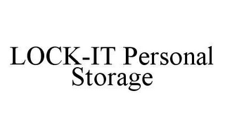 LOCK-IT PERSONAL STORAGE