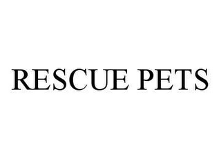 RESCUE PETS