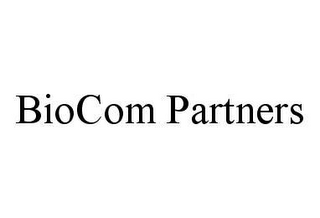 BIOCOM PARTNERS