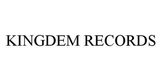 KINGDEM RECORDS