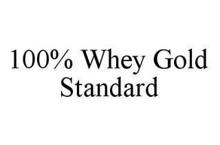 100% WHEY GOLD STANDARD