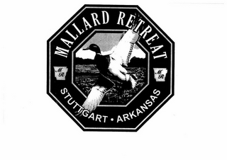 MALLARD RETREAT STUTTGART · ARKANSAS MR