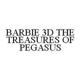 BARBIE 3D THE TREASURES OF PEGASUS