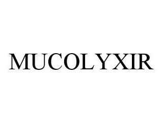 MUCOLYXIR