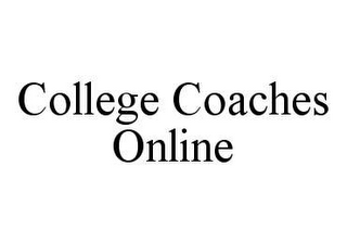 COLLEGE COACHES ONLINE