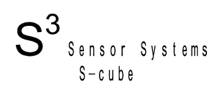 S3 SENSOR SYSTEMS S-CUBE