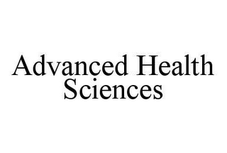 ADVANCED HEALTH SCIENCES