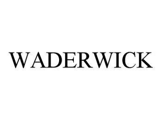 WADERWICK