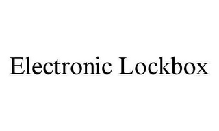 ELECTRONIC LOCKBOX