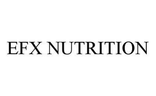 EFX NUTRITION